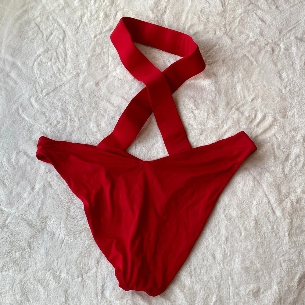 New! Monica Hansen Beachwear MHB endless summer wrap-around bottoms 19997
